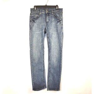 I.N.C. MENS SLIM STRAIGH BLUE Jeans SIZE 30X32 RICH DENIM